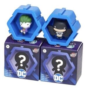 2x Mattel Nano Pods Connectable Collectable DC Universe Surprise Toy Styles Vary